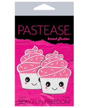 Pastease Cupcake Glittery Frosting Nipple Pastie - White O-s - Spicy and Sexy