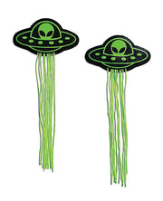 Pastease Premium Ufo With Tassel - Green O-s - Spicy and Sexy
