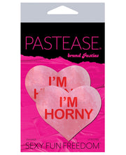 Pastease I'm Horny Heart - Pink-Red - Spicy and Sexy