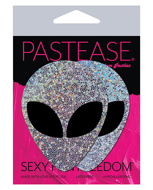Pastease Glitter Alien - Silver - Spicy and Sexy