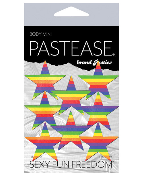Pastease Mini Rainbow Stars - Pack Of 8 O-s - Spicy and Sexy