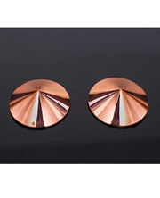 Pleasure Collections Metal Pasties Rose Gold O-s - Spicy and Sexy