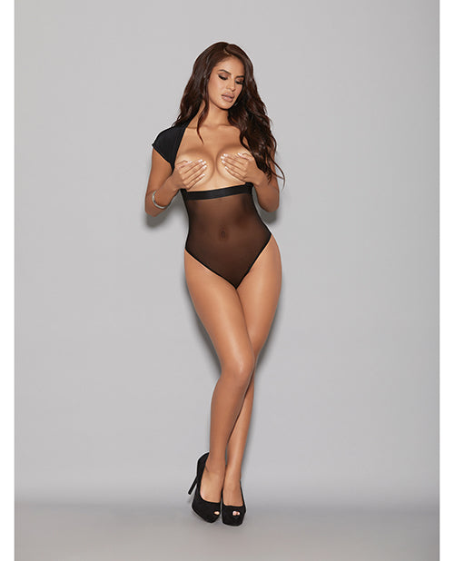 Lingerize Multiwear Teddy Black - Spicy and Sexy
