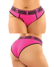 Vibes Buddy Pack Pussy Power Micro Brief & Lace Thong (Plus Size) - Spicy and Sexy