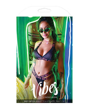 Vibes Sexy Bitch Bralette & Strappy Panty - Spicy and Sexy