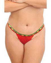 Vibes Trippy 3 Pack Thongs Assorted Colors (Plus Size) - Spicy and Sexy