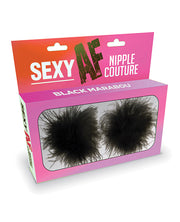 Sexy Af Nipple Couture Marabou Pastie - Spicy and Sexy