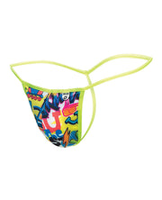 Male Basics Sinful Hipster Music T Thong G-String Print