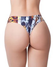 Mememe Go Wild Snake Printed Thong - Spicy and Sexy