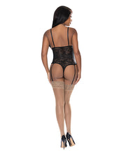 Ooh La Lace Cupless & Crotchless Teddy Black - Spicy and Sexy