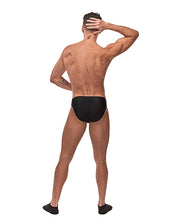 Male Power Nylon Spandex Pouchless Brief - Spicy and Sexy
