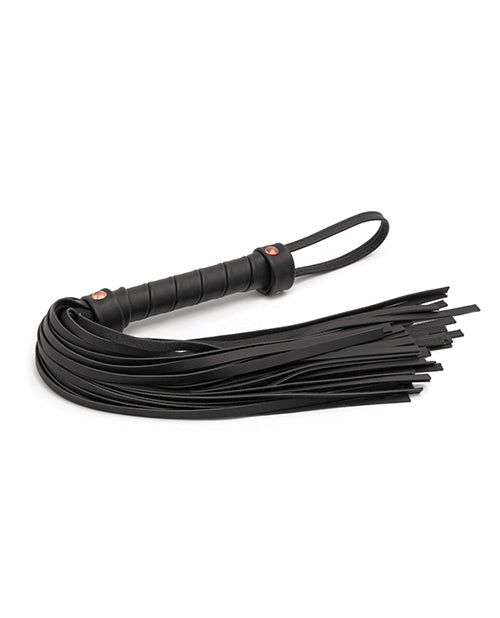 Bondage Couture Flogger - Black - Spicy and Sexy