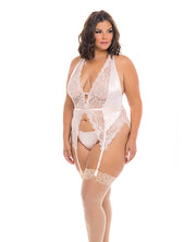 Noah Soft Cup Merrywidow With Garter Straps & G-String (Plus Size)