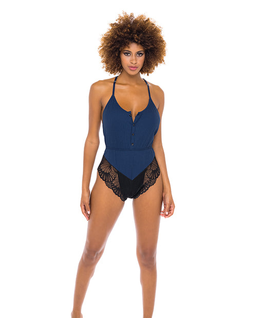 Claribel Ribbed Jersey Romper - Spicy and Sexy