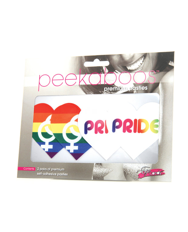 Peekaboos Pride Hearts - Pack Of 2 - Spicy and Sexy