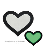 Peekaboo Glow In The Dark Hearts Pack Of 2 - Spicy and Sexy