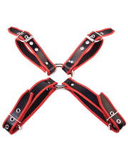 Rouge Chest Harness Large - Black-red - Spicy and Sexy