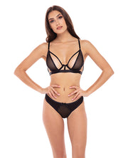 New In Town Bra & Panty Black - Spicy and Sexy
