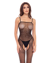 Sparkle Crotchless Bodystocking - Spicy and Sexy