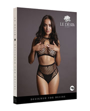 Shots Le Desir Duo Net Key Hole Bra Set - Spicy and Sexy