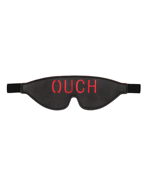 Shots Ouch Blindfold - Black - Spicy and Sexy