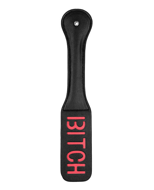 Shots Ouch Bitch Paddle - Black - Spicy and Sexy