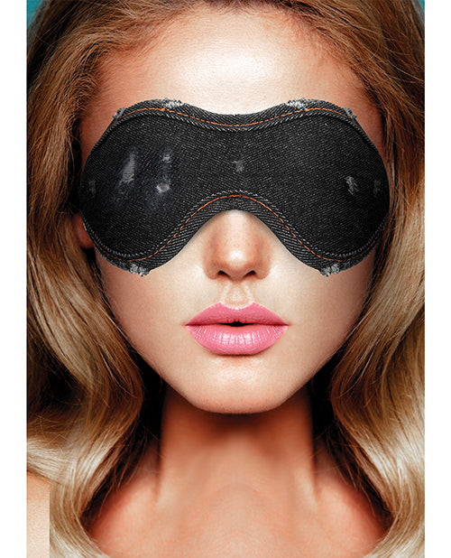 Shots Denim Eye Mask - Spicy and Sexy