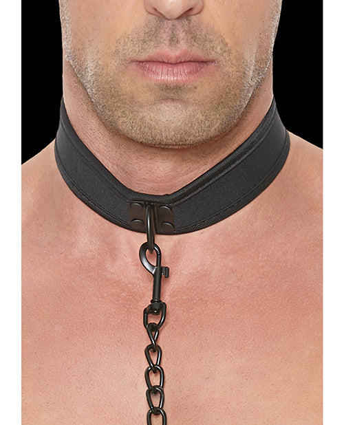 Shots Ouch Puppy Play Puppy Collar W/leash - Spicy and Sexy