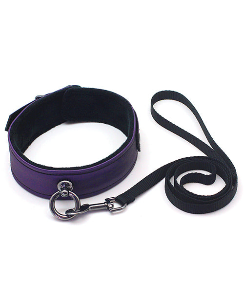 Spartacus Galaxy Legend Collar & Leash - Purple - Spicy and Sexy