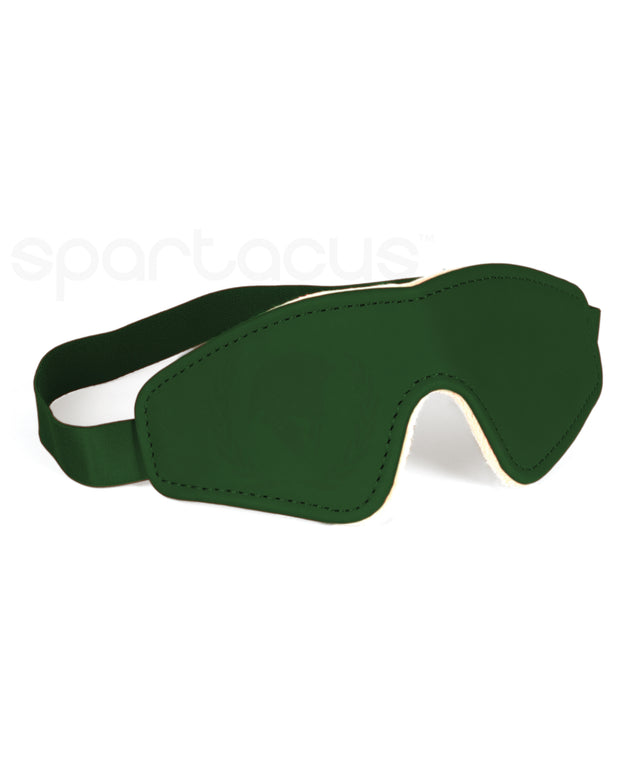 Spartacus PU Blindfold With Plush Lining