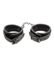 Master Series Wrist & Ankle Cuff Set - Black - Spicy and Sexy