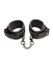Master Series Wrist & Ankle Cuff Set - Black - Spicy and Sexy