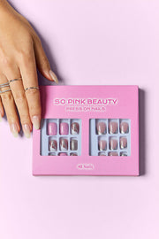 SO PINK BEAUTY Press On Nails 2 Packs - Spicy and Sexy