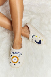 Melody Printed Plush Slide Slippers - Spicy and Sexy